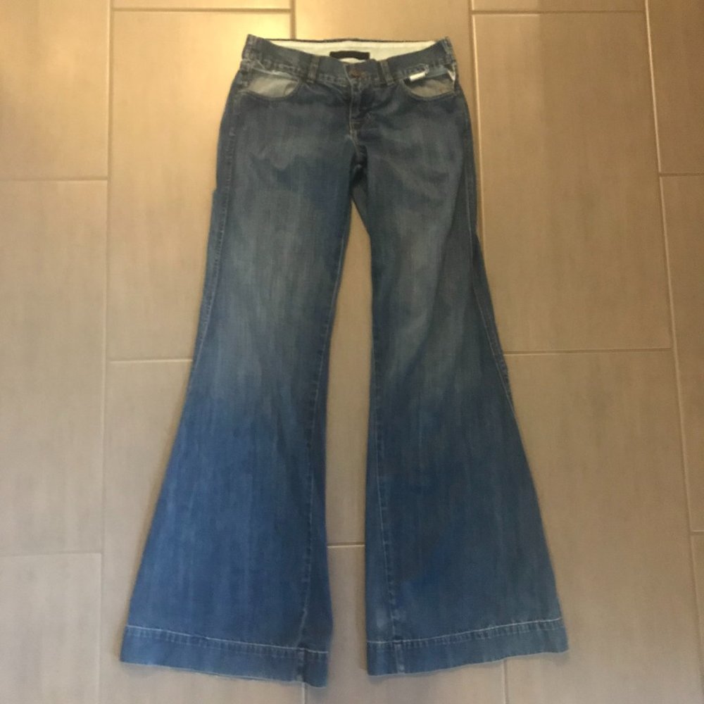 Cut Out Low Rise Bell Bottom J Brand Kat Jeans